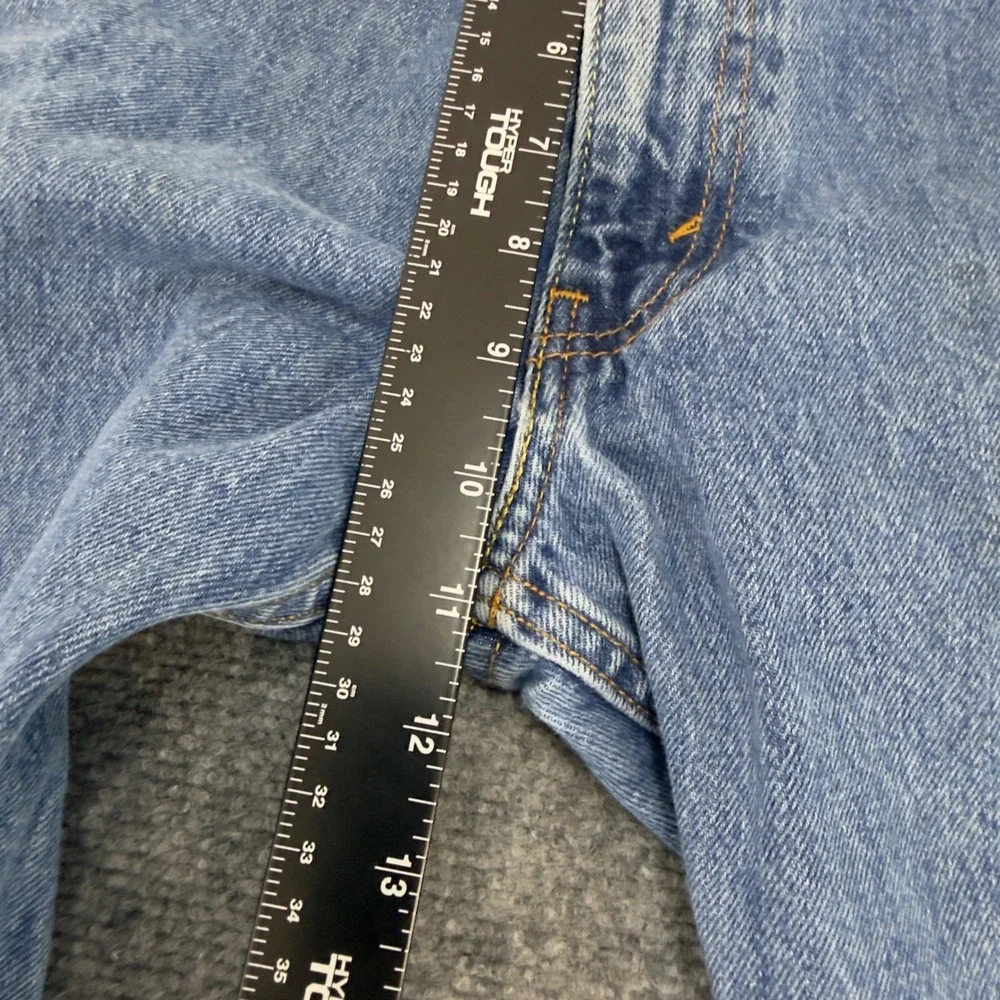 Levis 505 Regular Fit Straight Leg Jeans Medium Wash Blue Size W34 L30